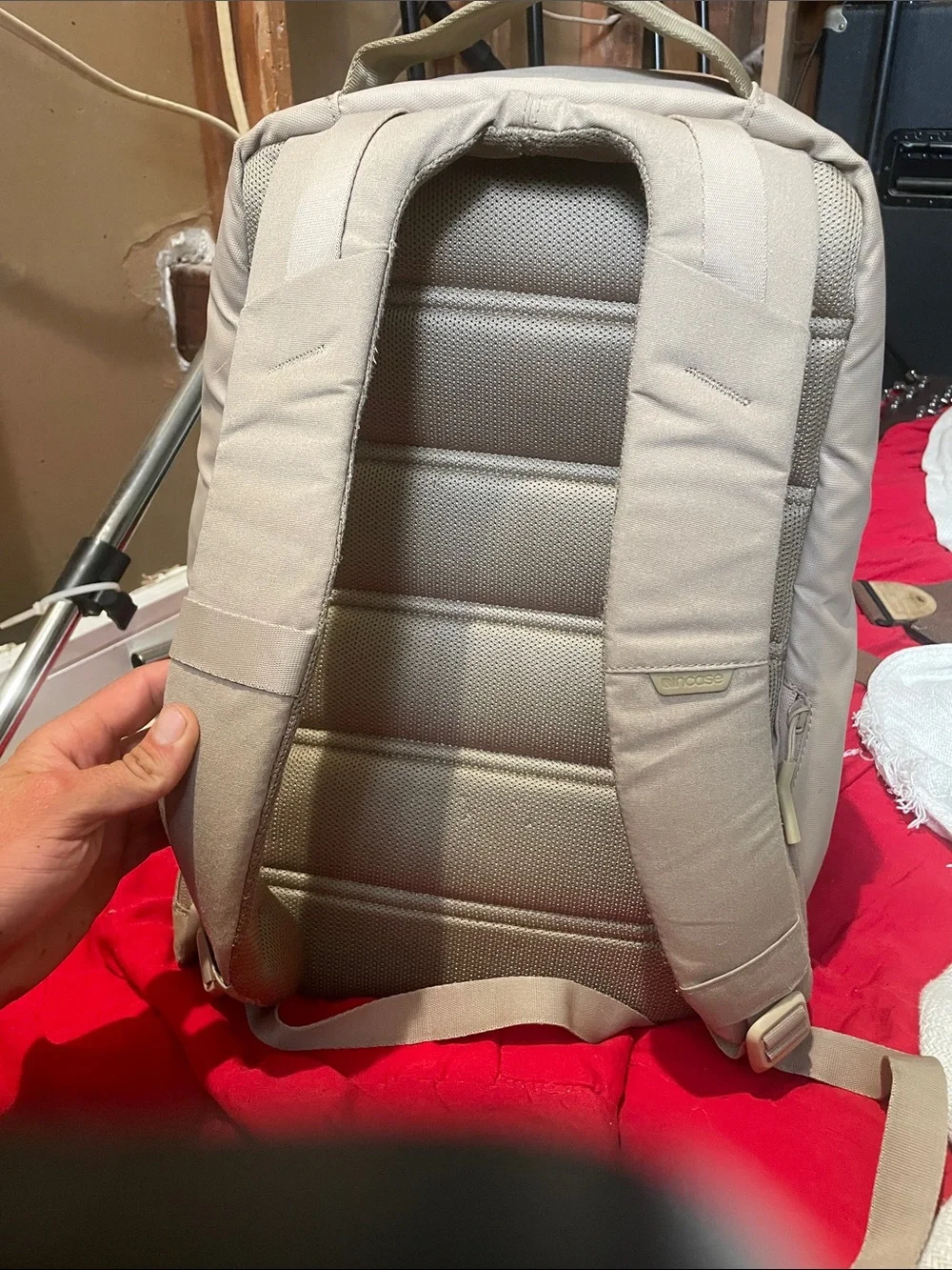 Incase Backpack in Light Beige